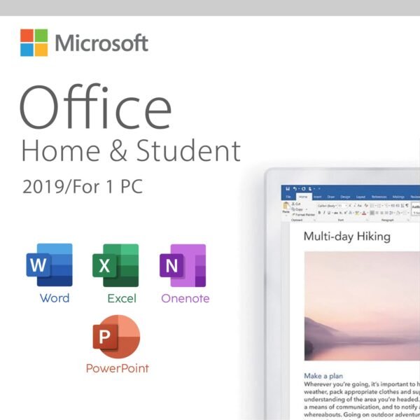 Microsoft Office 2019 Home & Student for 1 PC Quincode