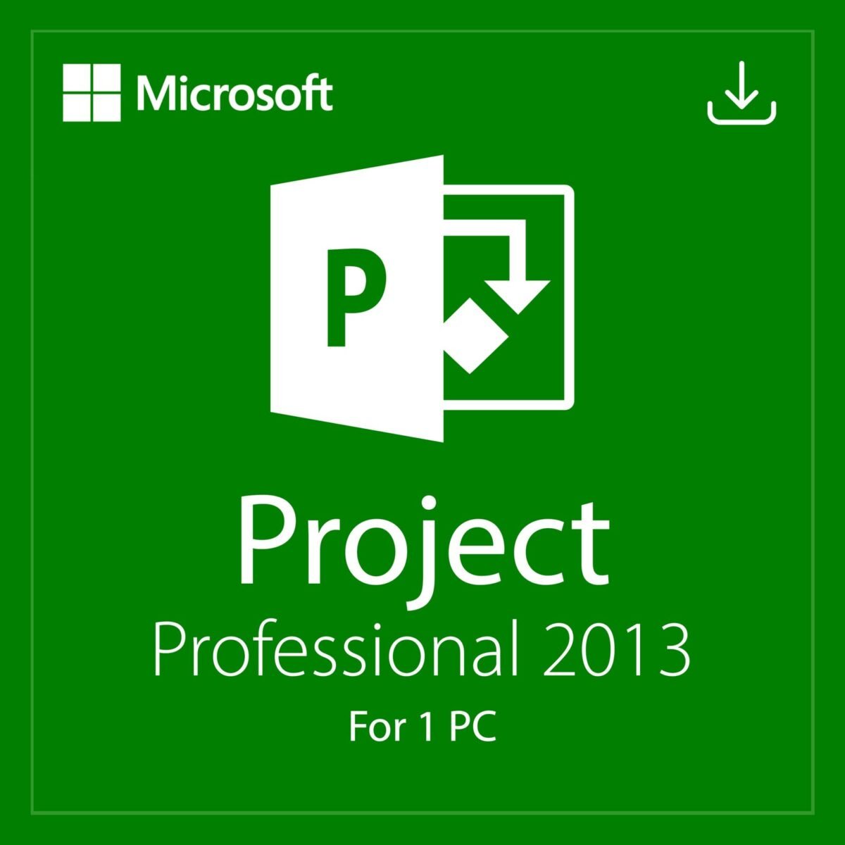 Microsoft Project 2013 Professional for 1 PC Quincode