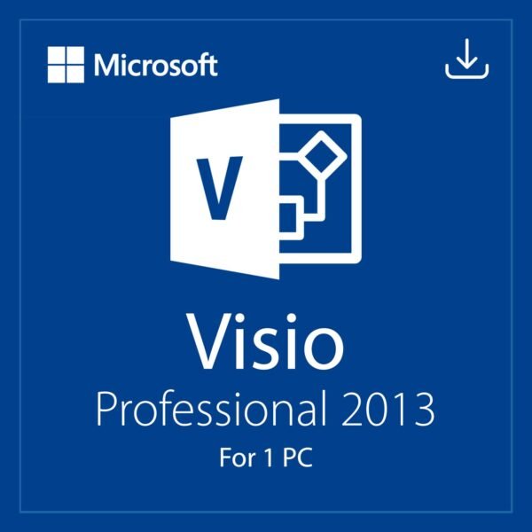 Microsoft Visio 2013 Professional for 1 PC Quincode