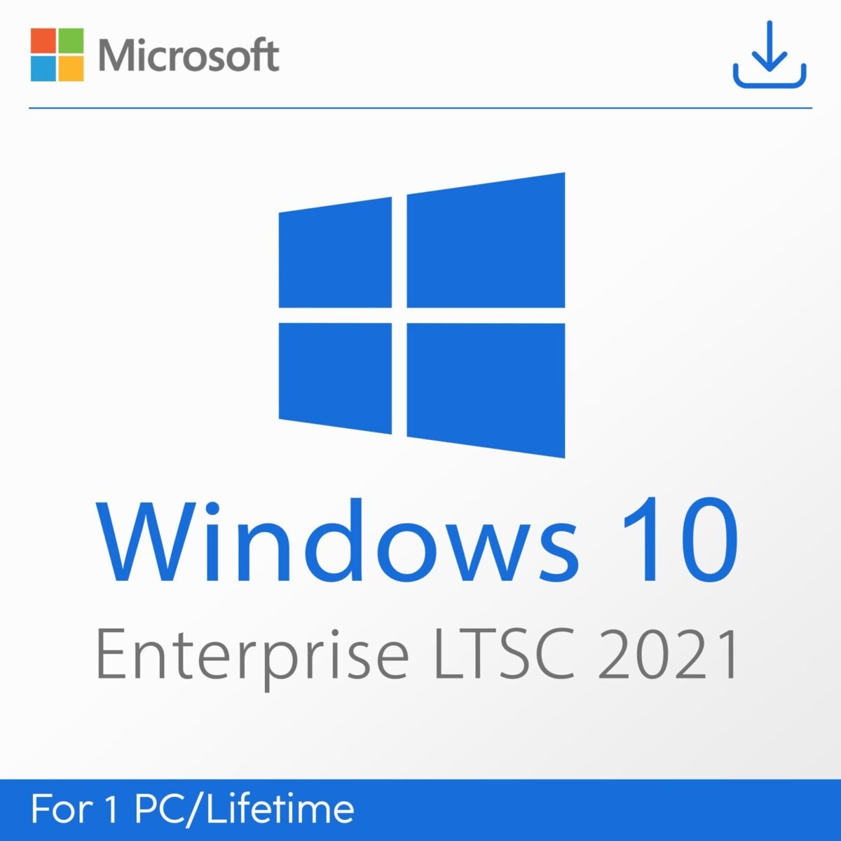 Microsoft Windows 10 Enterprise LTSC 2021 License for 1 PC Quincode