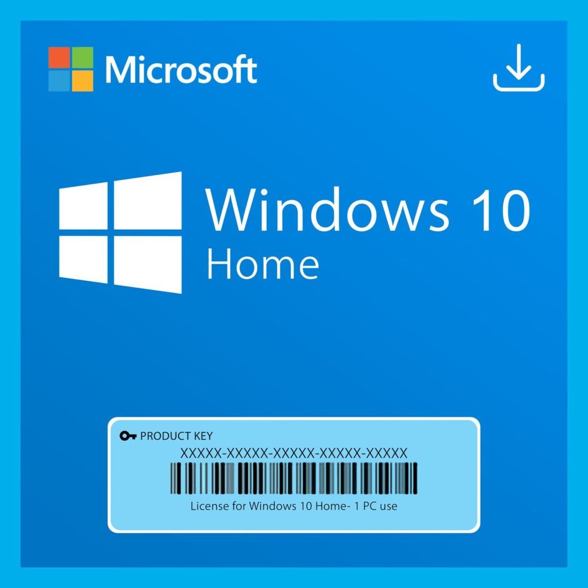 Microsoft Windows 10 Home for 1 PC Quincode