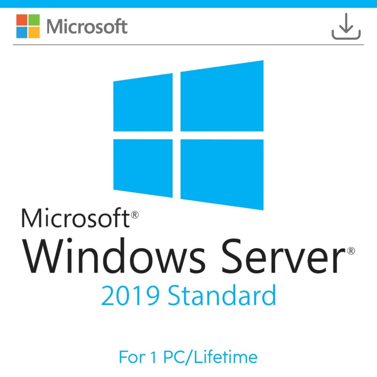 Microsoft Windows Server 2019 Standard for 1 PC Quincode