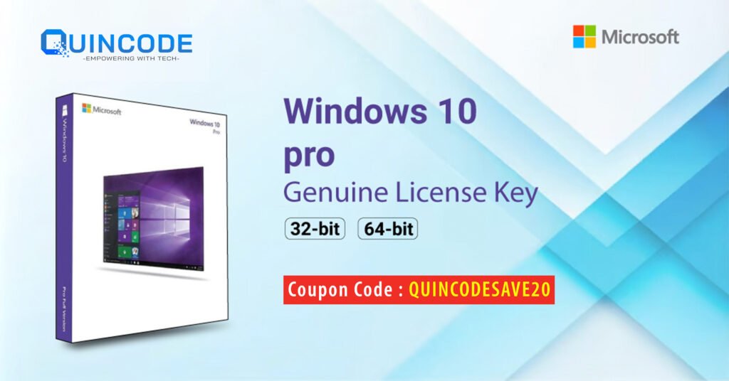 Windows 10 Professional Product key blog quincode