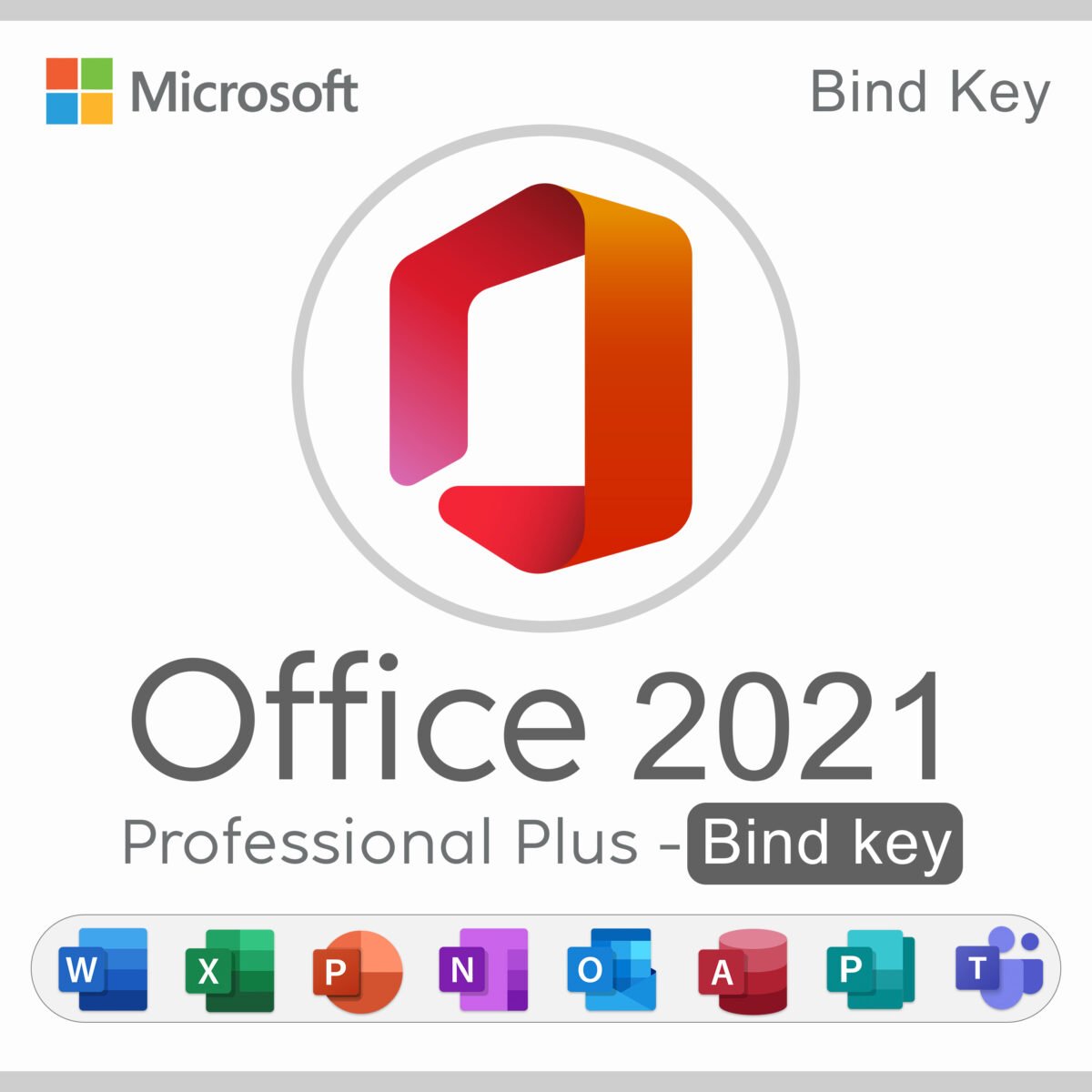 Microsoft Office 2021 Professional Plus Bind Key Quincode