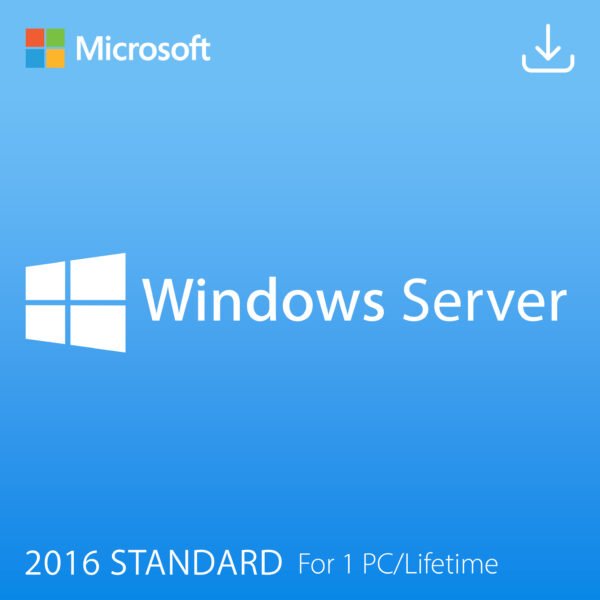 Microsoft Windows Server 2016 Standard for 1 PC Quincode