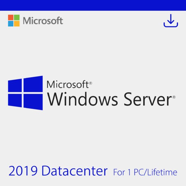 Microsoft Windows Server 2019 Datacenter for 1 PC Quincode